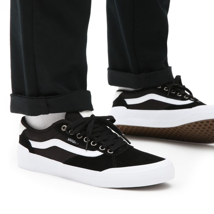 Vans Süet Kanvas Chima Pro 2 Ayakkabi Siyah | VN881B7DV95