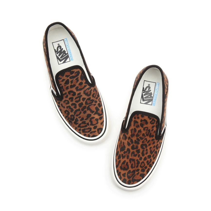 Vans Süet Leopard Slip-On SF Ayakkabi Leopar | VN444A2EA62