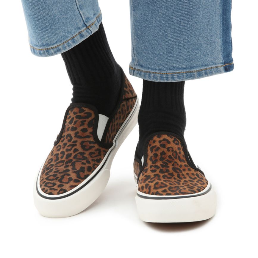 Vans Süet Leopard Slip-On SF Ayakkabi Leopar | VN444A2EA62