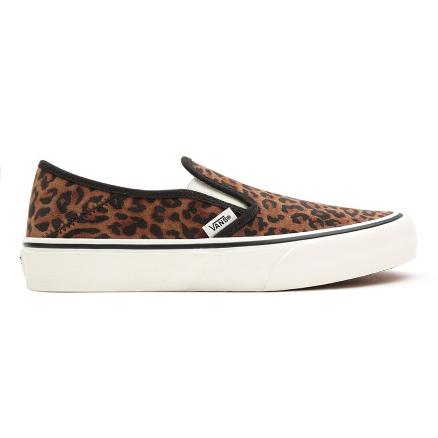 Vans Süet Leopard Slip-On SF Ayakkabi Leopar | VN444A2EA62