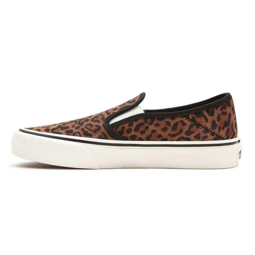 Vans Süet Leopard Slip-On SF Ayakkabi Leopar | VN444A2EA62