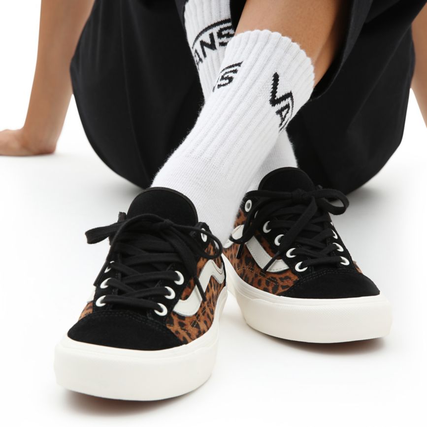Vans Süet Leopard Stilleri 36 Decon SF Ayakkabi Siyah | VN838L9BZ82