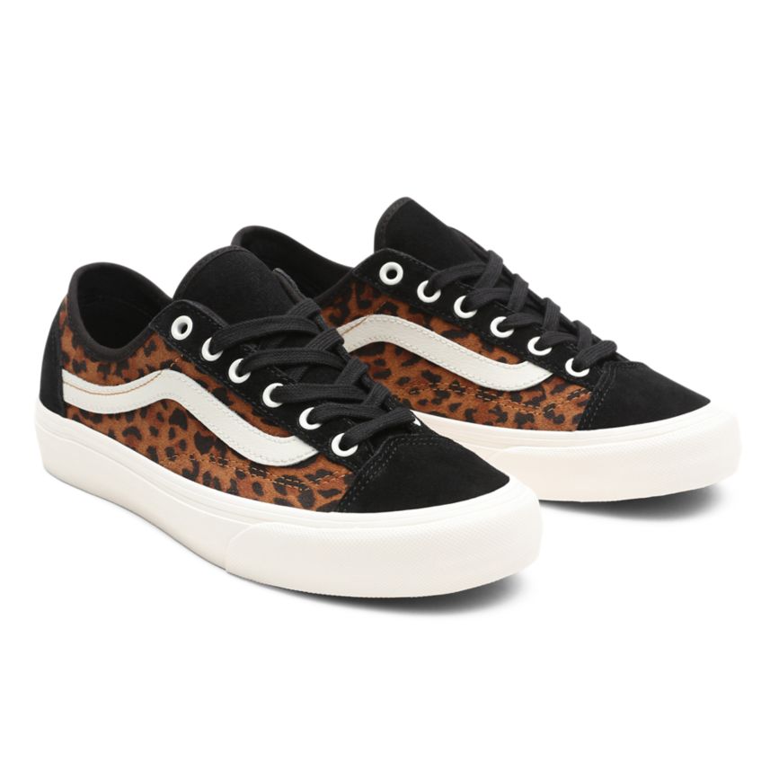 Vans Süet Leopard Stilleri 36 Decon SF Ayakkabi Siyah | VN838L9BZ82