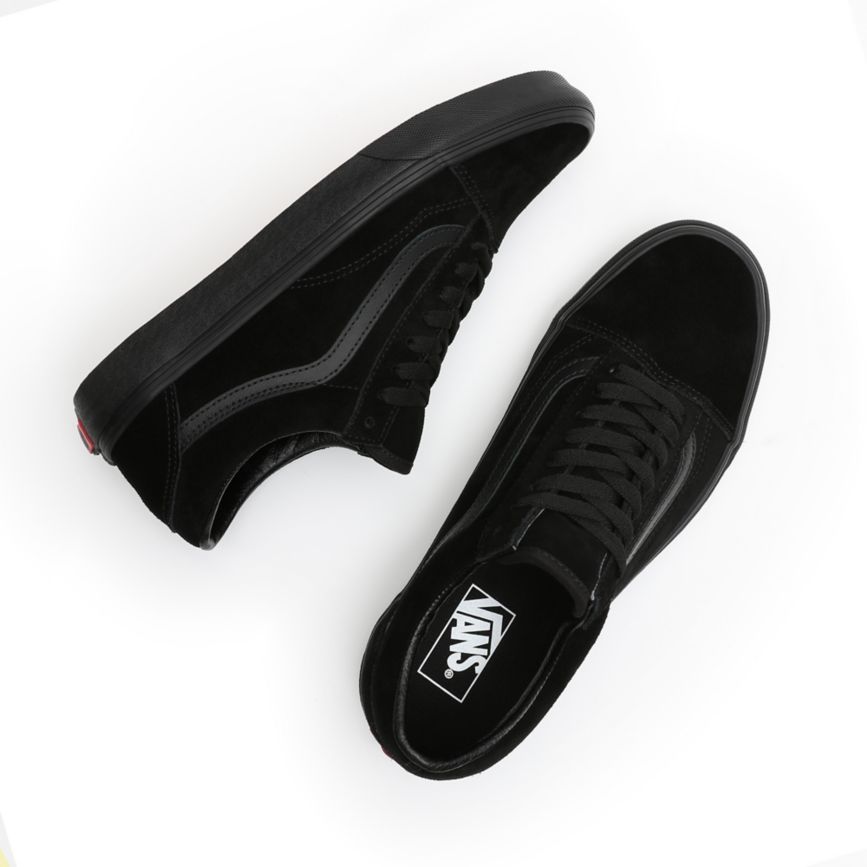 Vans Süet Old Skool Ayakkabi Siyah | VN495T0KJ43