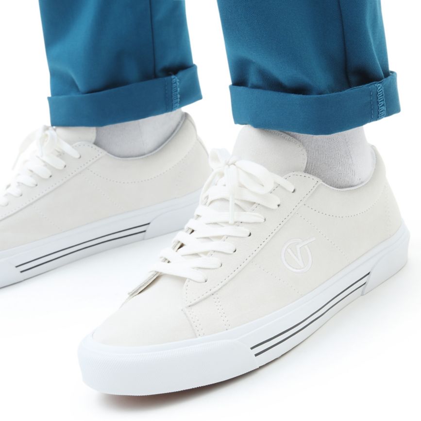 Vans Süet Sid Ayakkabi Beyaz | VN002U6SH05