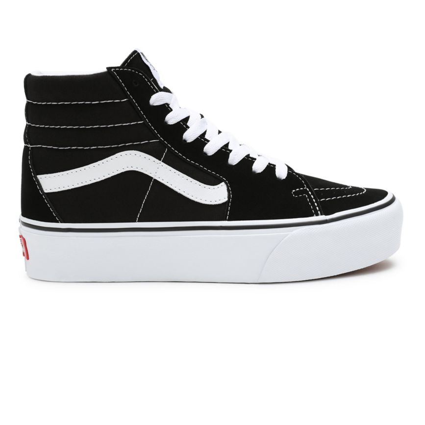 Vans Süet Sk8-Hi Platform 2.0 Ayakkabi Siyah | VN454D0WW33