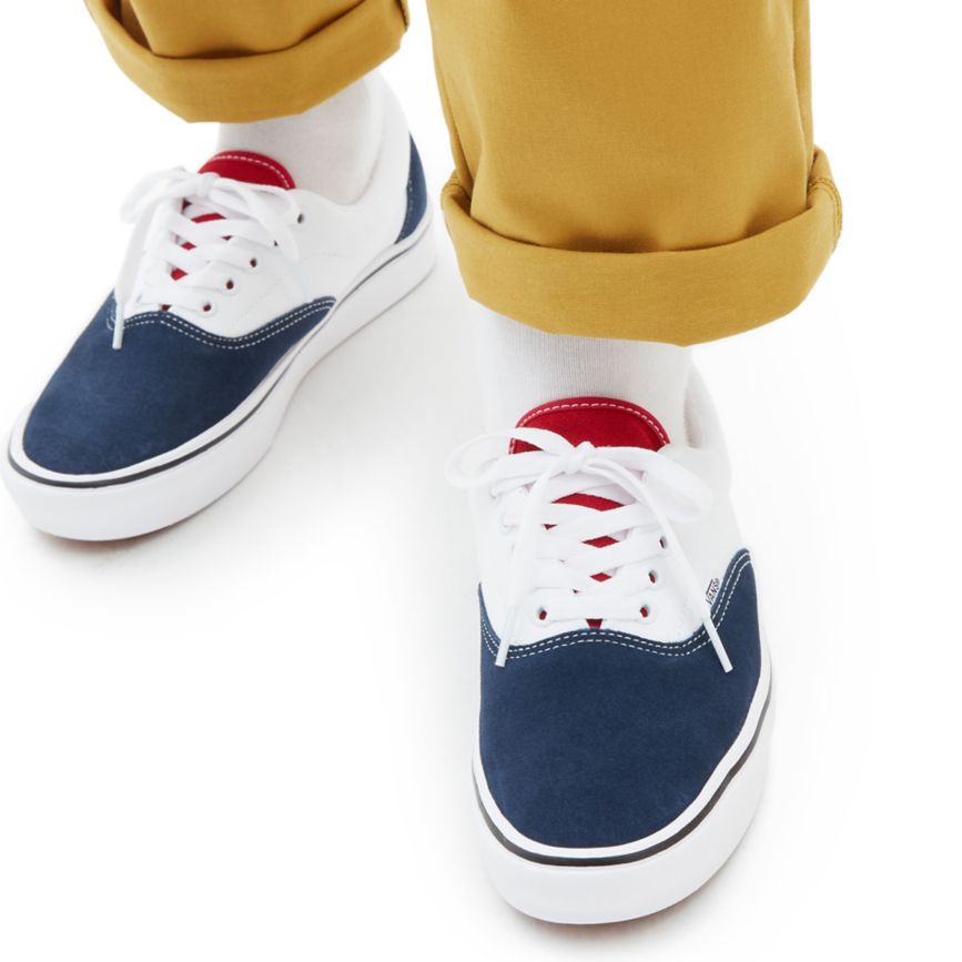 Vans Tri-Tone ComfyCush Era Ayakkabi Lacivert | VN841L5XO10