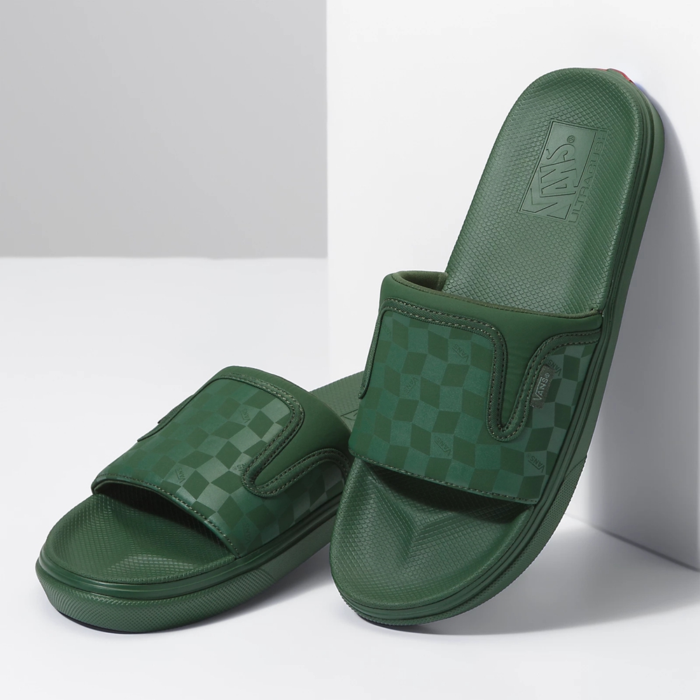 Vans UltraCush Terlik-On Koyu Yeşil | VN004N8MD62