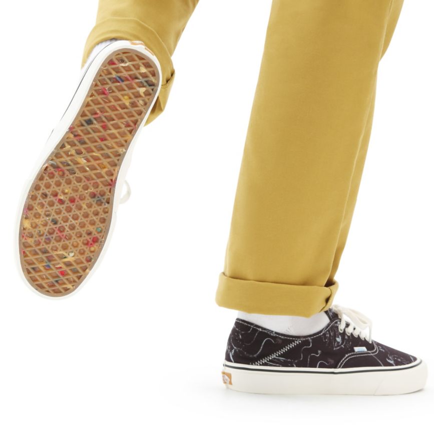 Vans X Chris Johanson Authentic SF Ayakkabi Siyah | VN911M7QH81