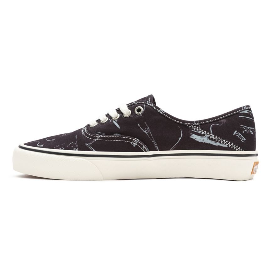 Vans X Chris Johanson Authentic SF Ayakkabi Siyah | VN911M7QH81