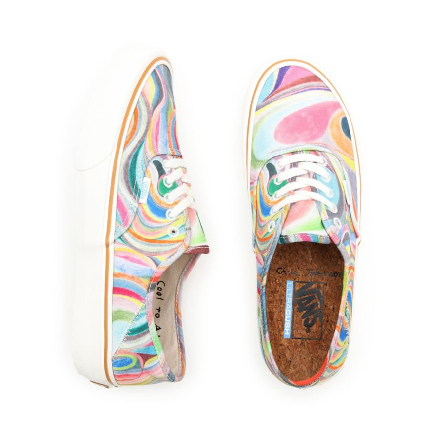 Vans X Chris Johanson Authentic SF Renkli | VN668M4VQ72