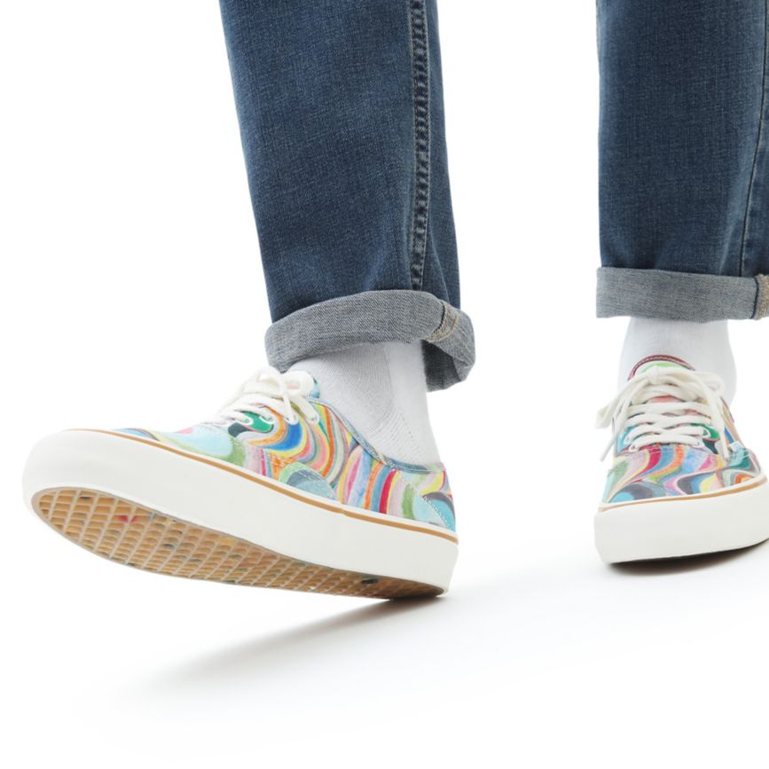 Vans X Chris Johanson Authentic SF Renkli | VN668M4VQ72