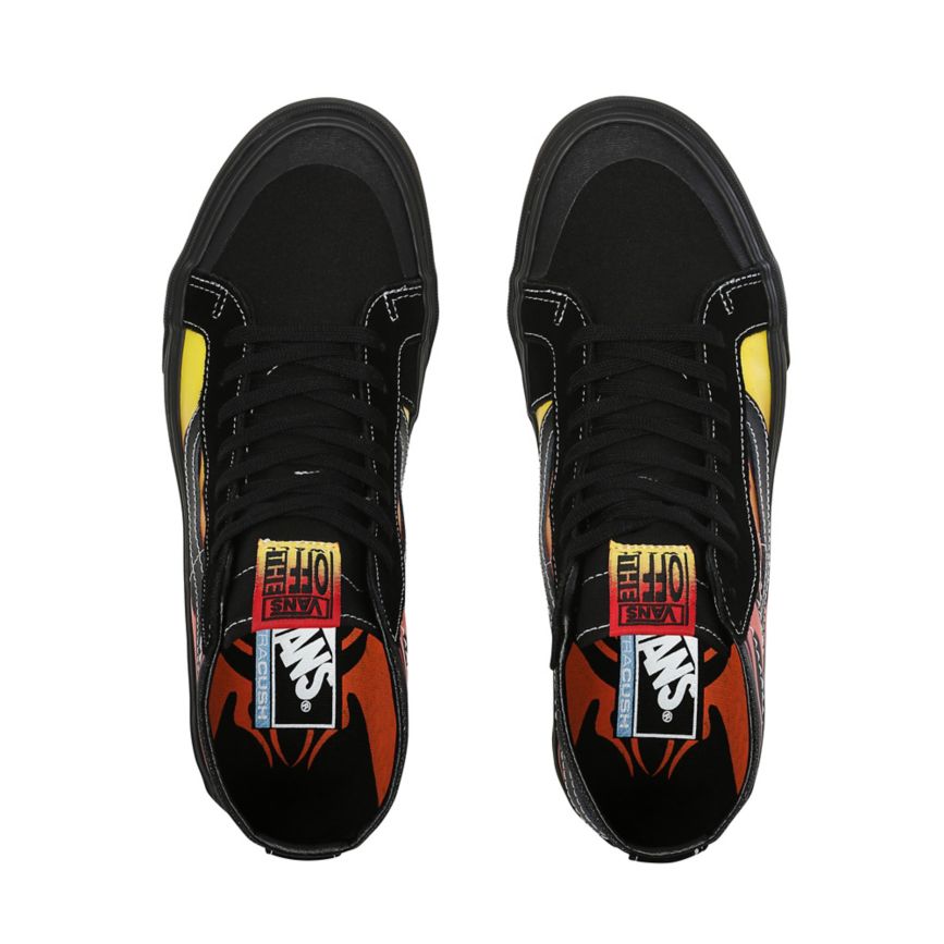 Vans X Drag SK8-Hi 138 Decon SF Ayakkabi Siyah | VN881G0PE05