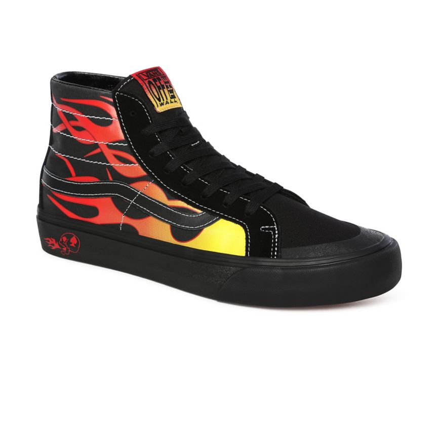 Vans X Drag SK8-Hi 138 Decon SF Ayakkabi Siyah | VN881G0PE05