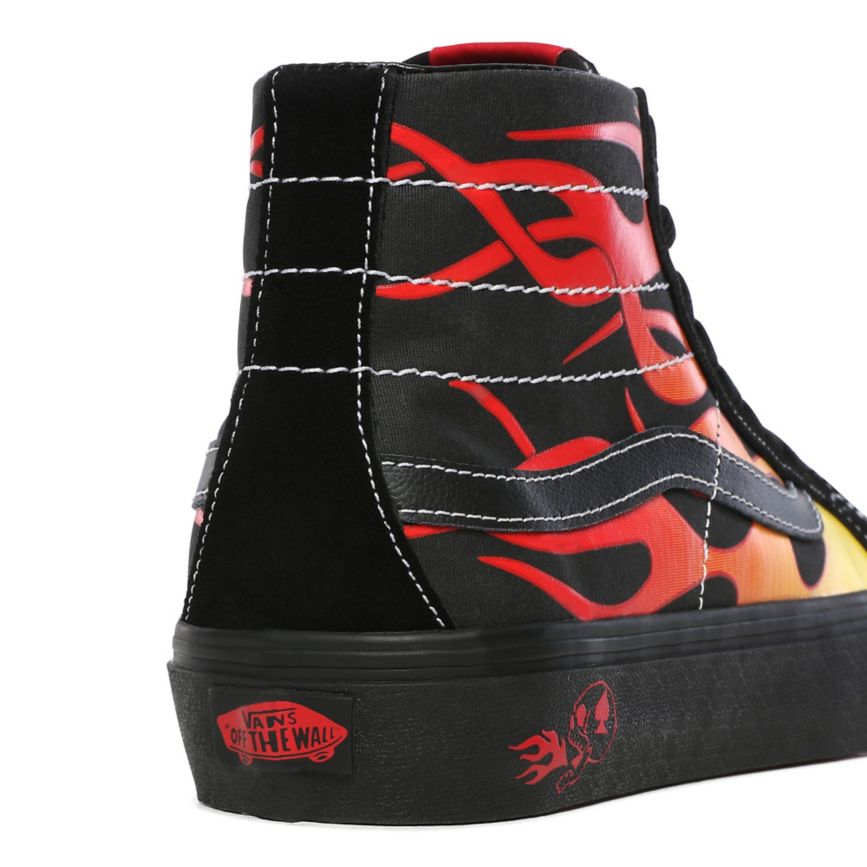Vans X Drag SK8-Hi 138 Decon SF Ayakkabi Siyah | VN881G0PE05