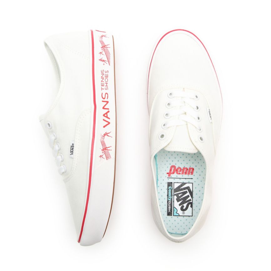 Vans X Penn ComfyCush Authentic Ayakkabi Beyaz | VN710Y9RO24