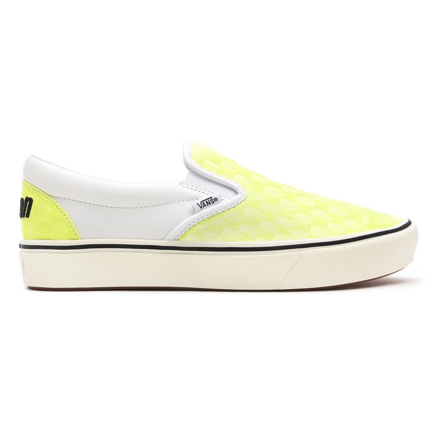 Vans X Penn ComfyCush Slip-On Ayakkabi Sarı | VN863R4TD59