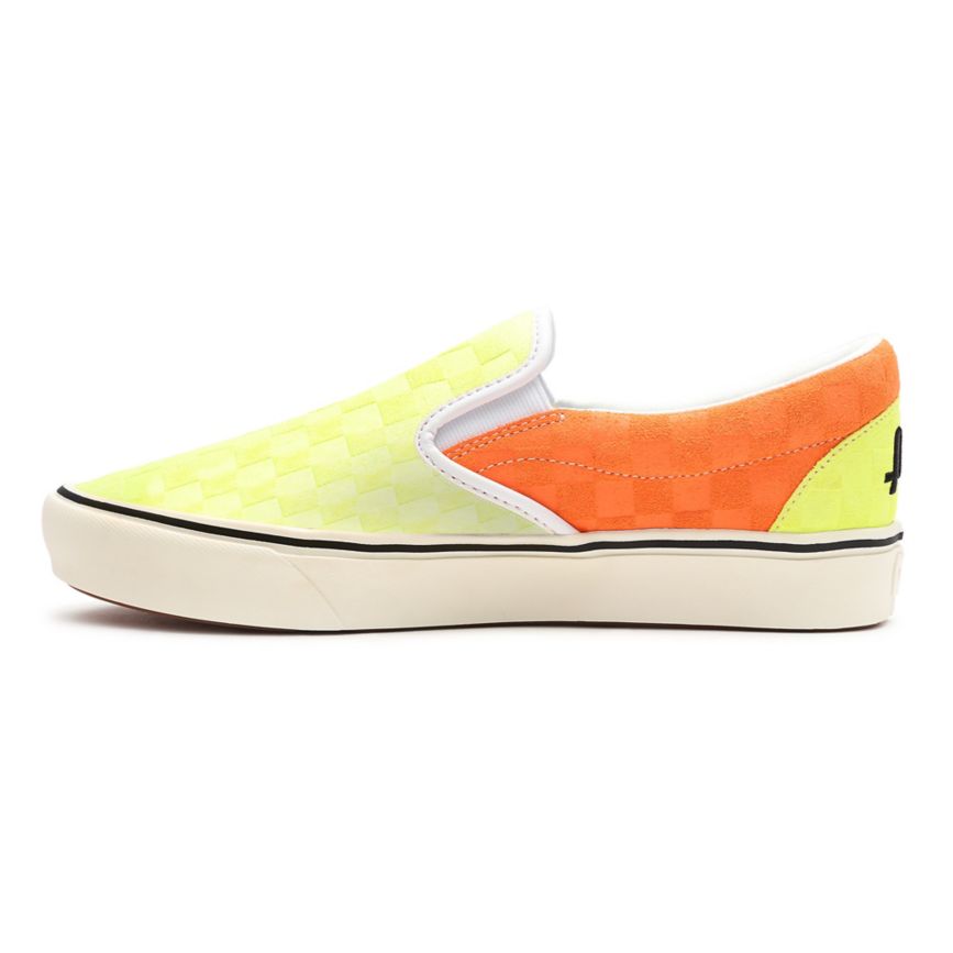 Vans X Penn ComfyCush Slip-On Ayakkabi Sarı | VN863R4TD59