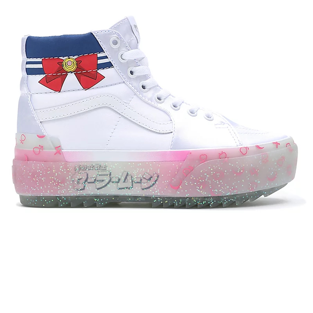 Vans X Pretty Guardian Sailor Moon Sk8-hi Stacked Ayakkabi Beyaz | VN304O2JO95
