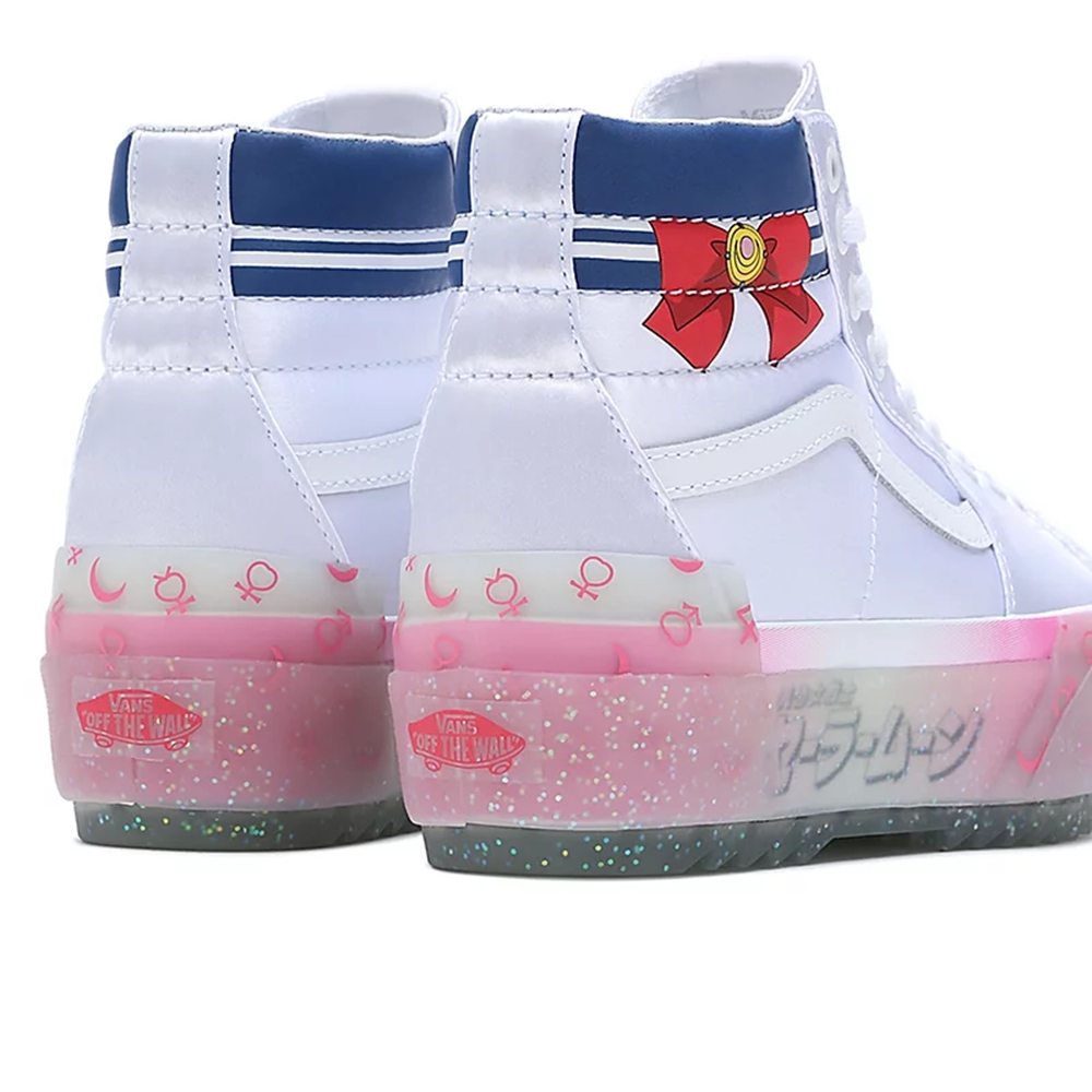 Vans X Pretty Guardian Sailor Moon Sk8-hi Stacked Ayakkabi Beyaz | VN304O2JO95