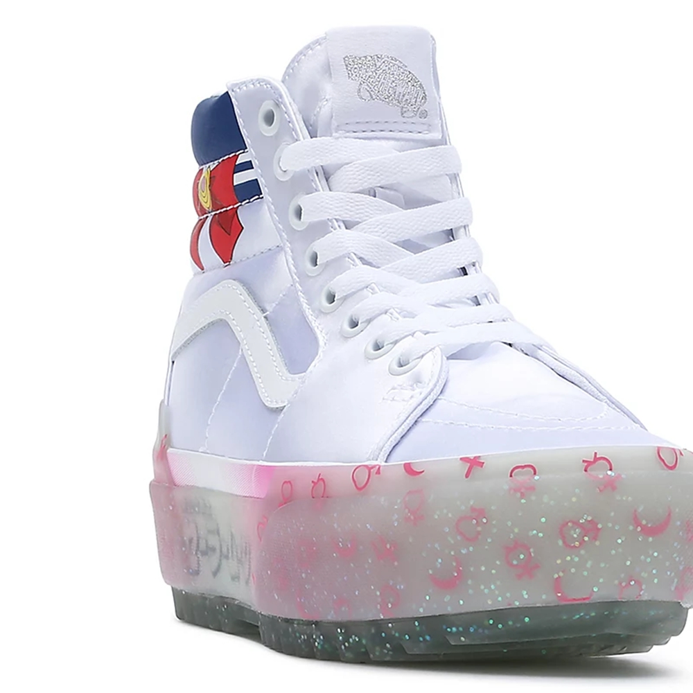 Vans X Pretty Guardian Sailor Moon Sk8-hi Stacked Ayakkabi Beyaz | VN304O2JO95