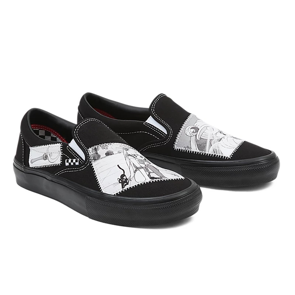 Vans X Pretty Guardian Sailor Moon Skate Slip-on Ayakkabi Siyah | VN364D2OI29