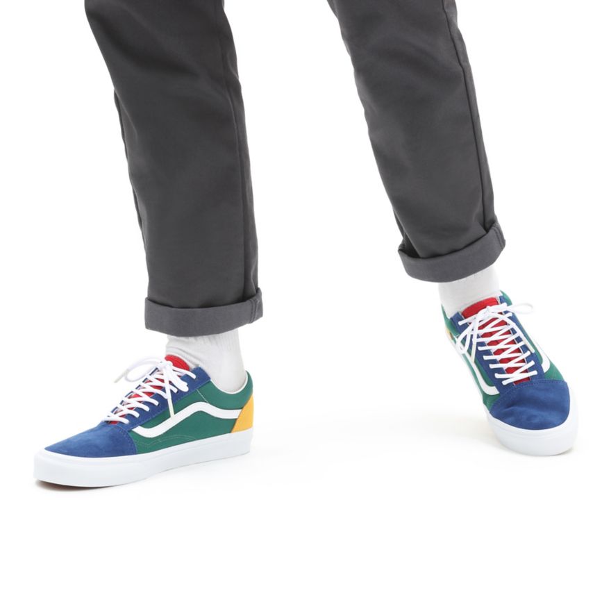 Vans Yacht Club Old Skool Ayakkabi Mavi | VN923V8QI92