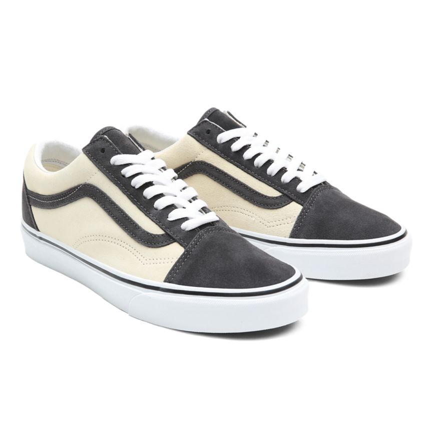 Vans 2-Tone Süet Old Skool Ayakkabi Gri | VN864U5RC03
