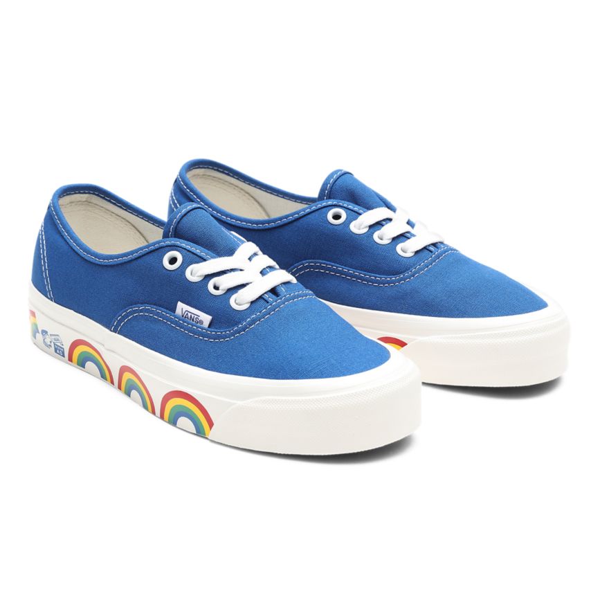 Vans Anaheim Factory Authentic 44 DX Ayakkabi Mavi | VN946S5TG95