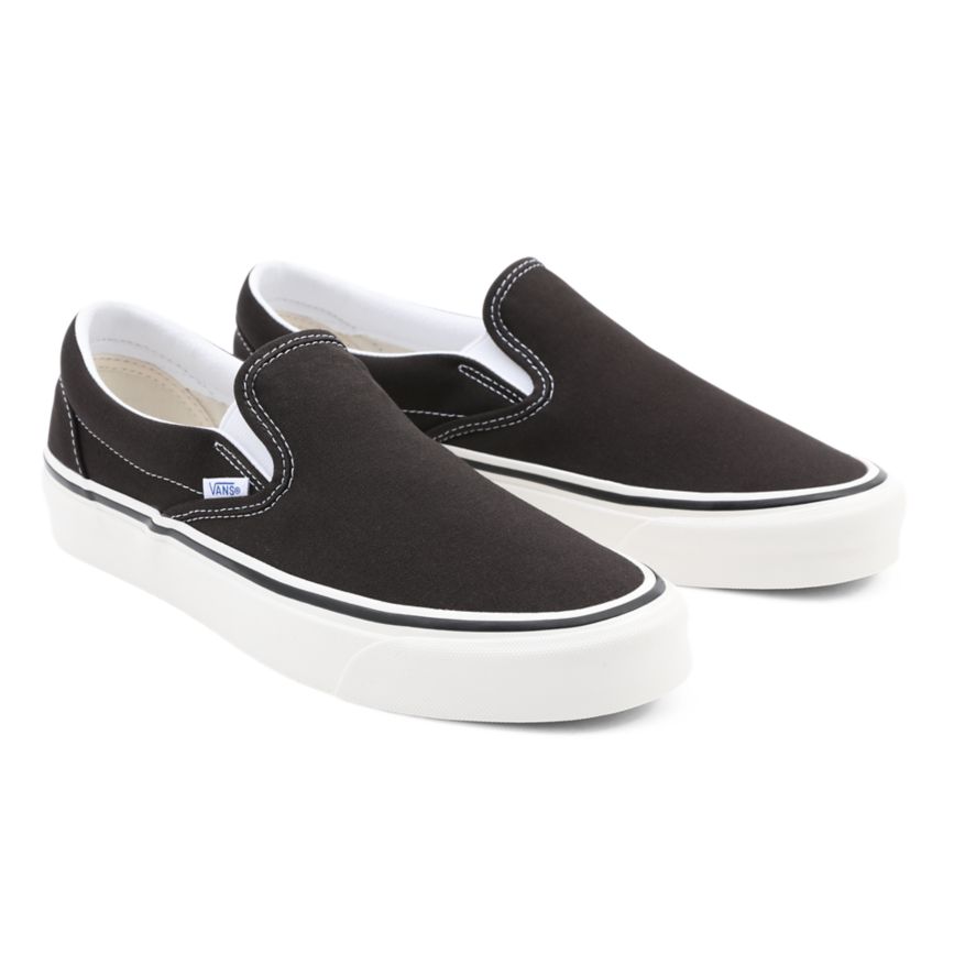 Vans Anaheim Factory Klasik Slip-On 98 DX Ayakkabi Siyah | VN445F1ZD95
