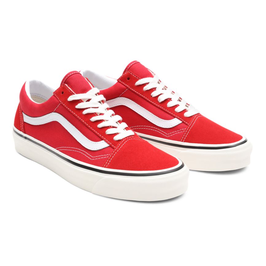 Vans Anaheim Factory Old Skool 36 DX Ayakkabi Kırmızı | VN320B7ED28