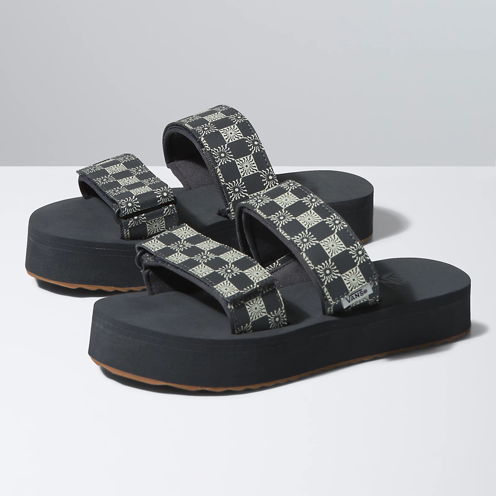 Vans Cayucas Terlik Mega Platform Siyah | VN063W8YS95