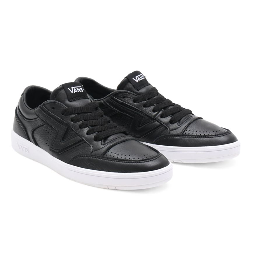 Vans Deri Lowland CC Ayakkabi Siyah | VN285B9PJ09