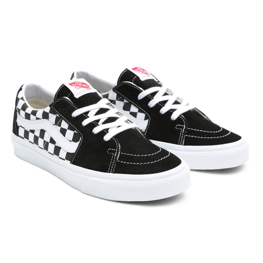 Vans Kanvas Süet SK8-Low Ayakkabi Siyah | VN185V4RC93