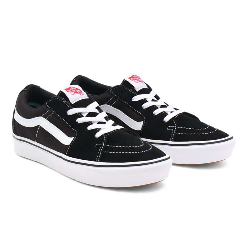 Vans Klasik ComfyCush Sk8-Low Ayakkabi Siyah | VN430F8YE06