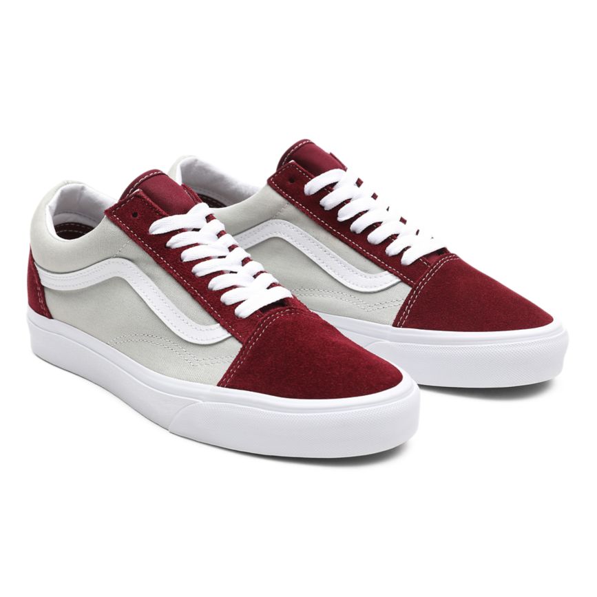 Vans Klasik Spor Old Skool Ayakkabi Bordo | VN904F6SA76