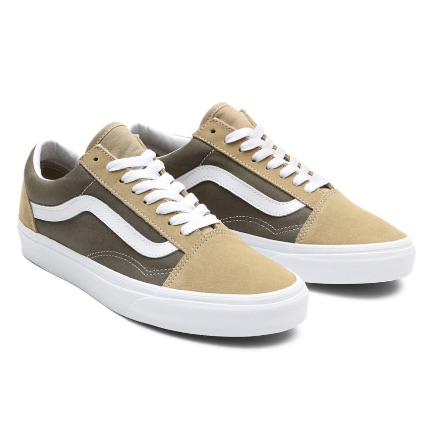 Vans Klasik Spor Old Skool Ayakkabi Kahverengi | VN625E5OJ58