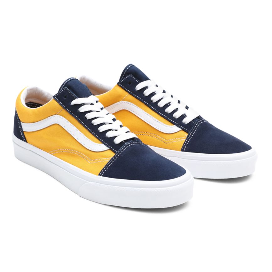 Vans Klasik Spor Old Skool Ayakkabi Lacivert | VN701S4EN93