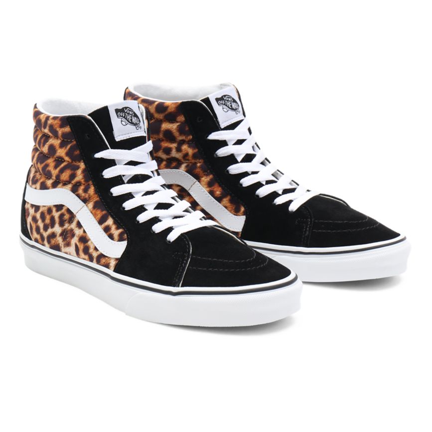 Vans Leopard SK8-Hi Ayakkabi Siyah | VN520N7NM86