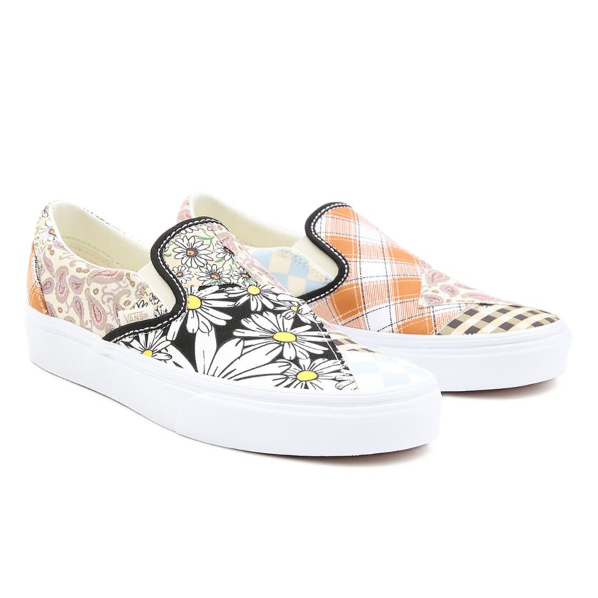 Vans Meadow Patchwork Klasik Slip-On Ayakkabi Renkli | VN207N5ES73