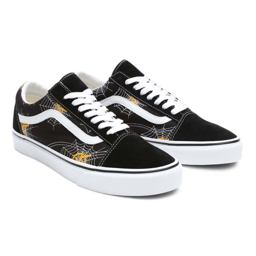 Vans Printed Old Skool Ayakkabi Siyah | VN185J7VG35