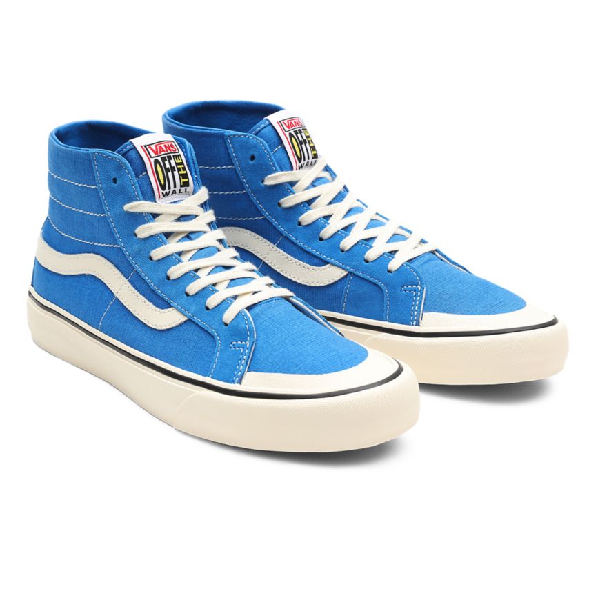 Vans Salt Wash SK8-Hi 138 Decon SF Ayakkabi Mavi | VN413V2EQ55