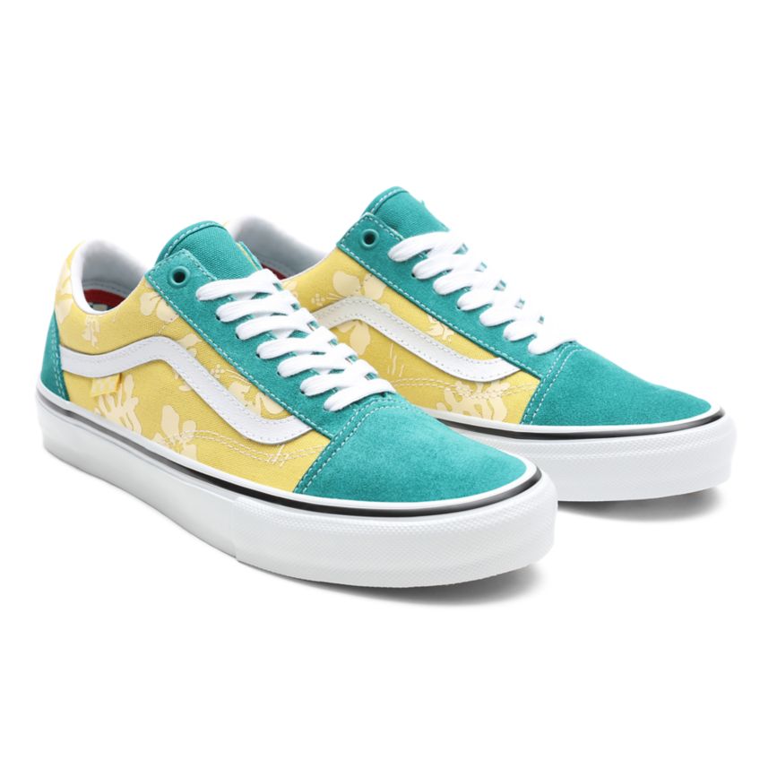 Vans Skate Aloha Old Skool Ayakkabi Altın | VN562H3ND09