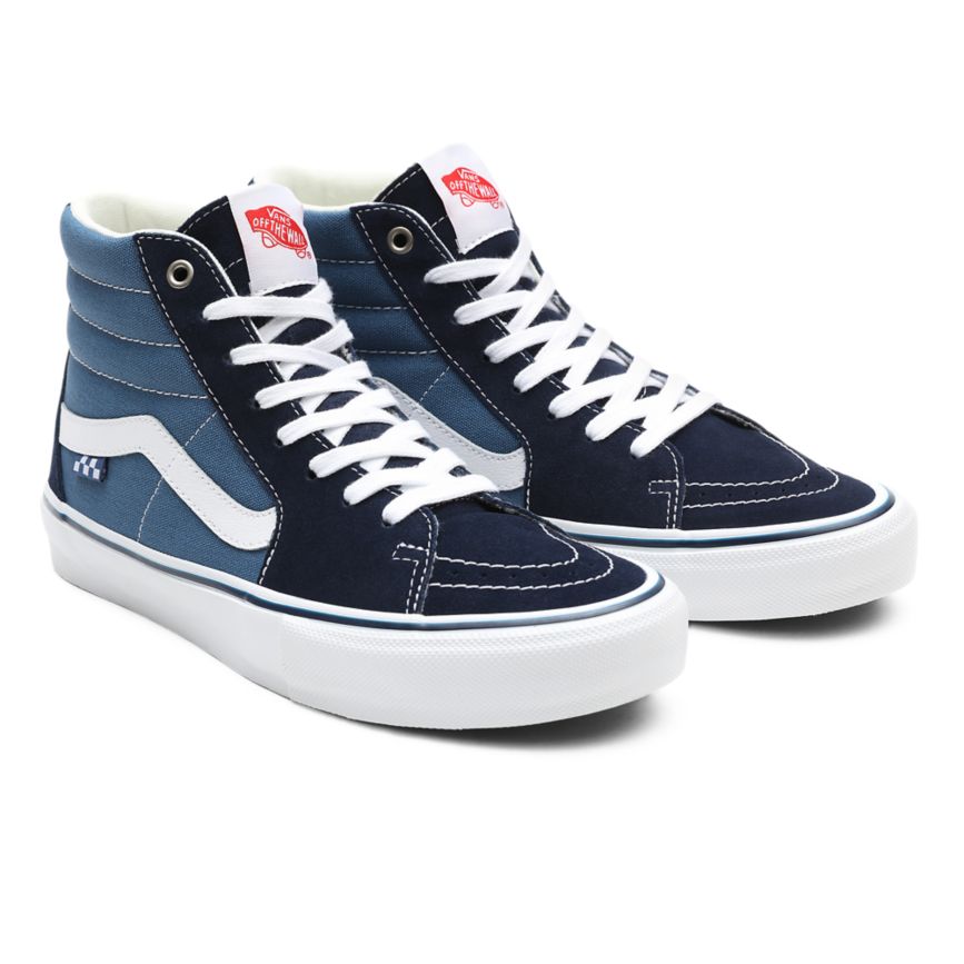 Vans Skate SK8-Hi Ayakkabi Lacivert | VN913Q1XZ91