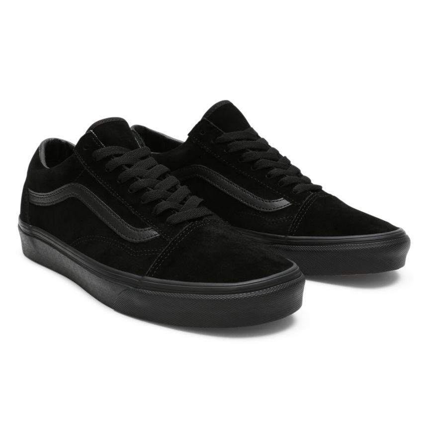 Vans Süet Old Skool Ayakkabi Siyah | VN495T0KJ43