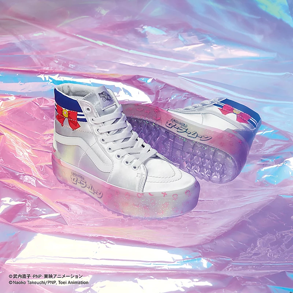 Vans X Pretty Guardian Sailor Moon Sk8-hi Stacked Ayakkabi Beyaz | VN304O2JO95