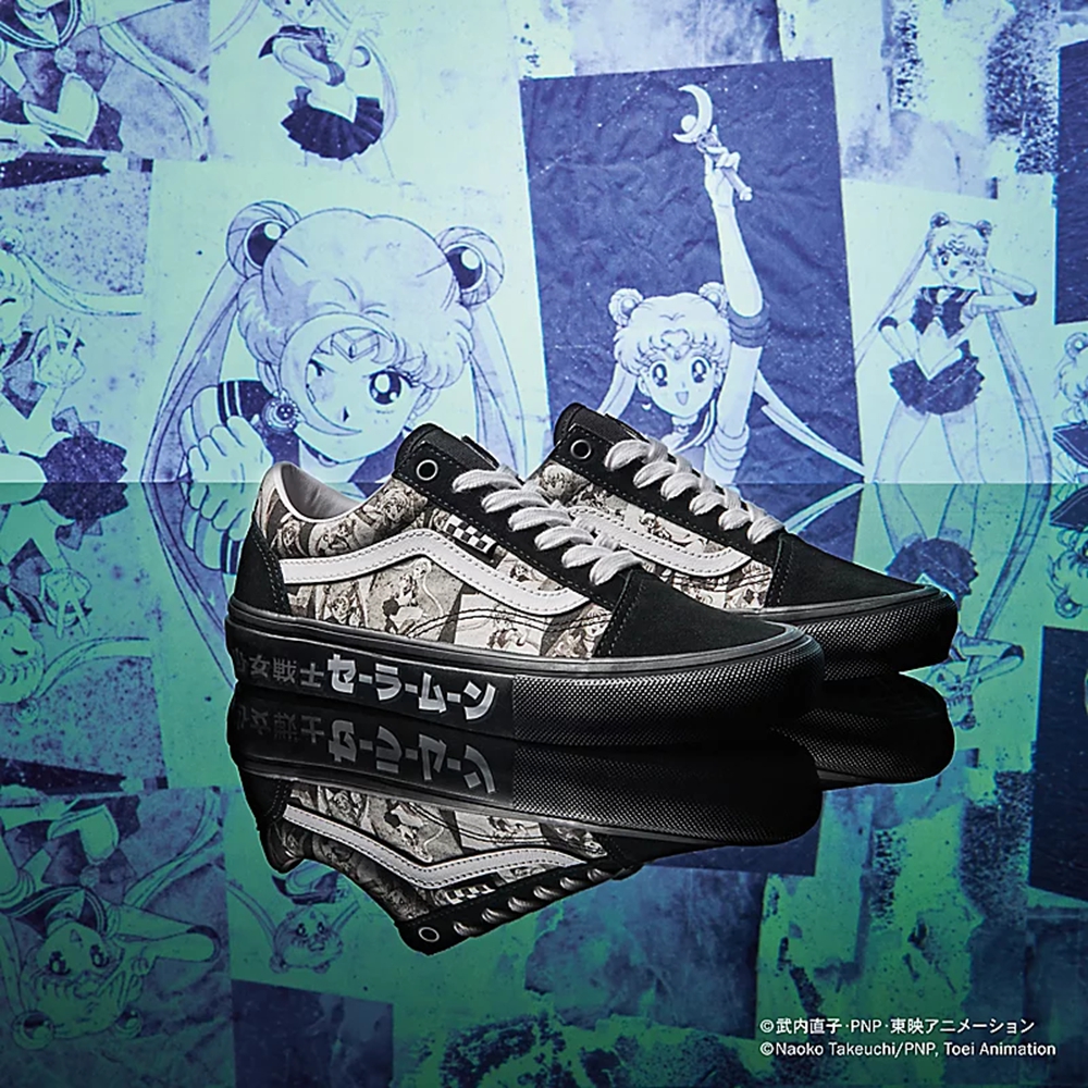 Vans X Pretty Guardian Sailor Moon Skate Old Skool Ayakkabi Siyah | VN788X4BZ86